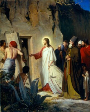 ラザロの復活 カール・ハインリヒ・ブロック Oil Paintings